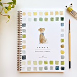 EMILY LEX STUDIO - WATERCOLOUR WORKBOOK | ANIMALS