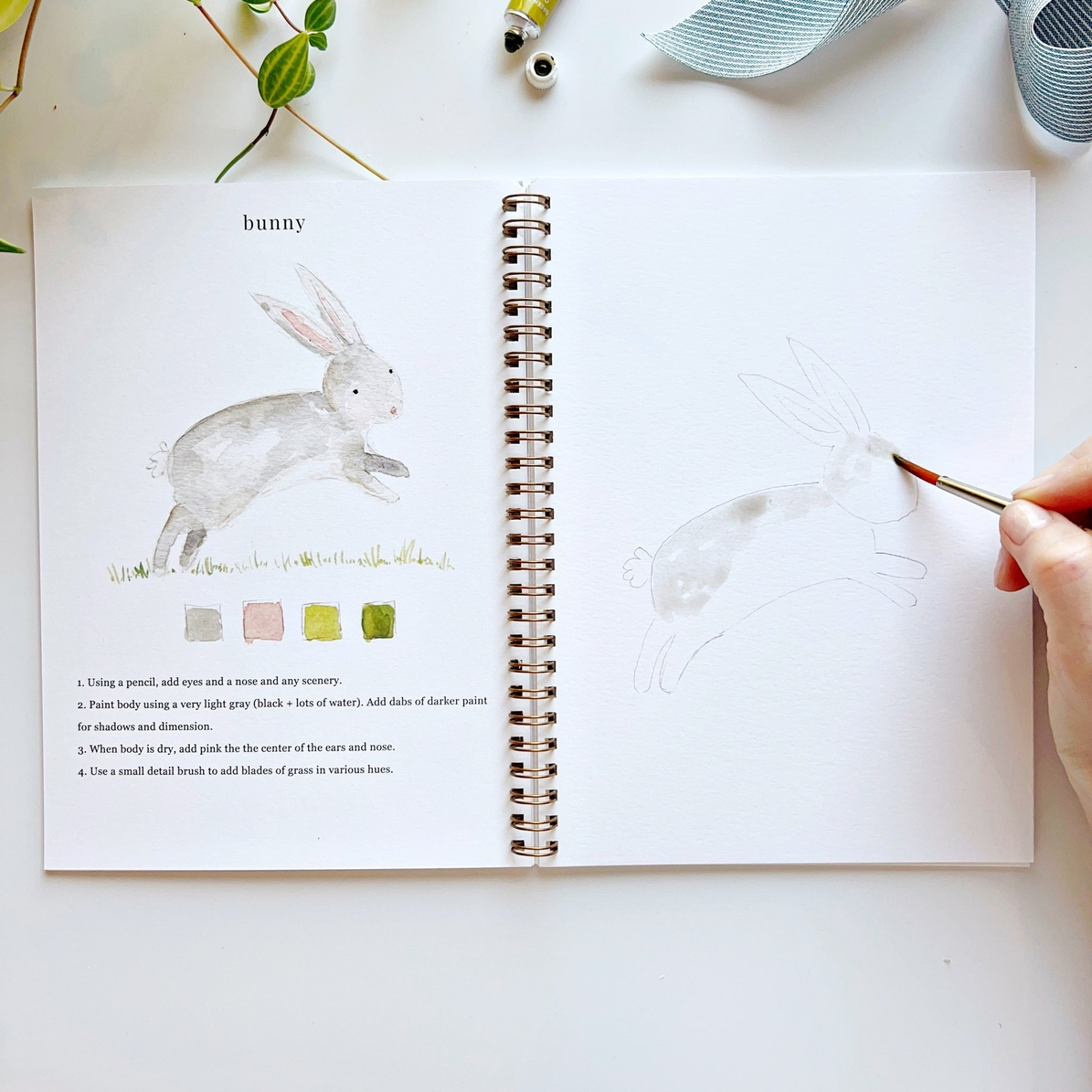 EMILY LEX STUDIO - WATERCOLOUR WORKBOOK | ANIMALS