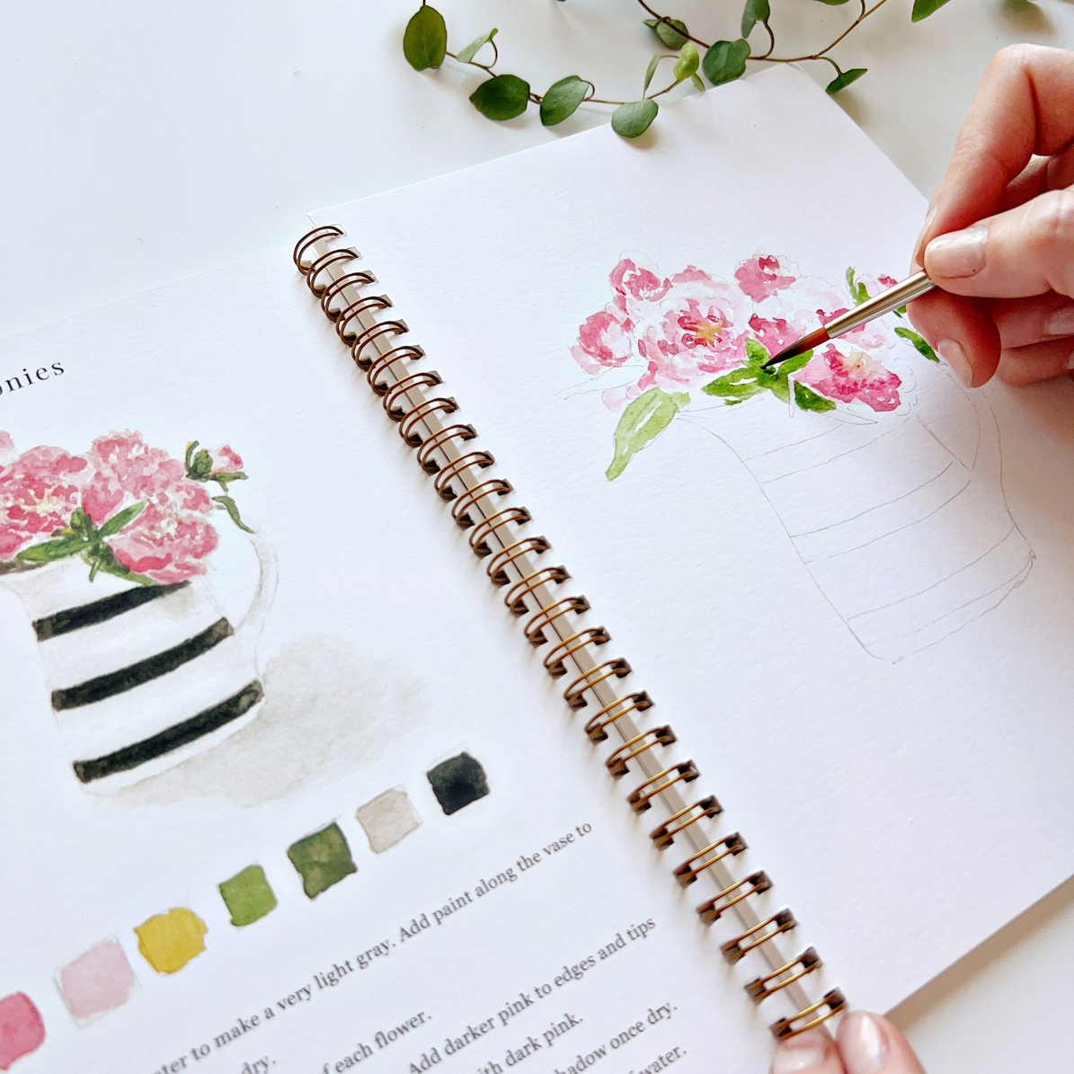 EMILY LEX STUDIO - WATERCOLOUR WORKBOOK | BOUQUETS
