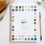 EMILY LEX STUDIO - WATERCOLOUR WORKBOOK | BAKING
