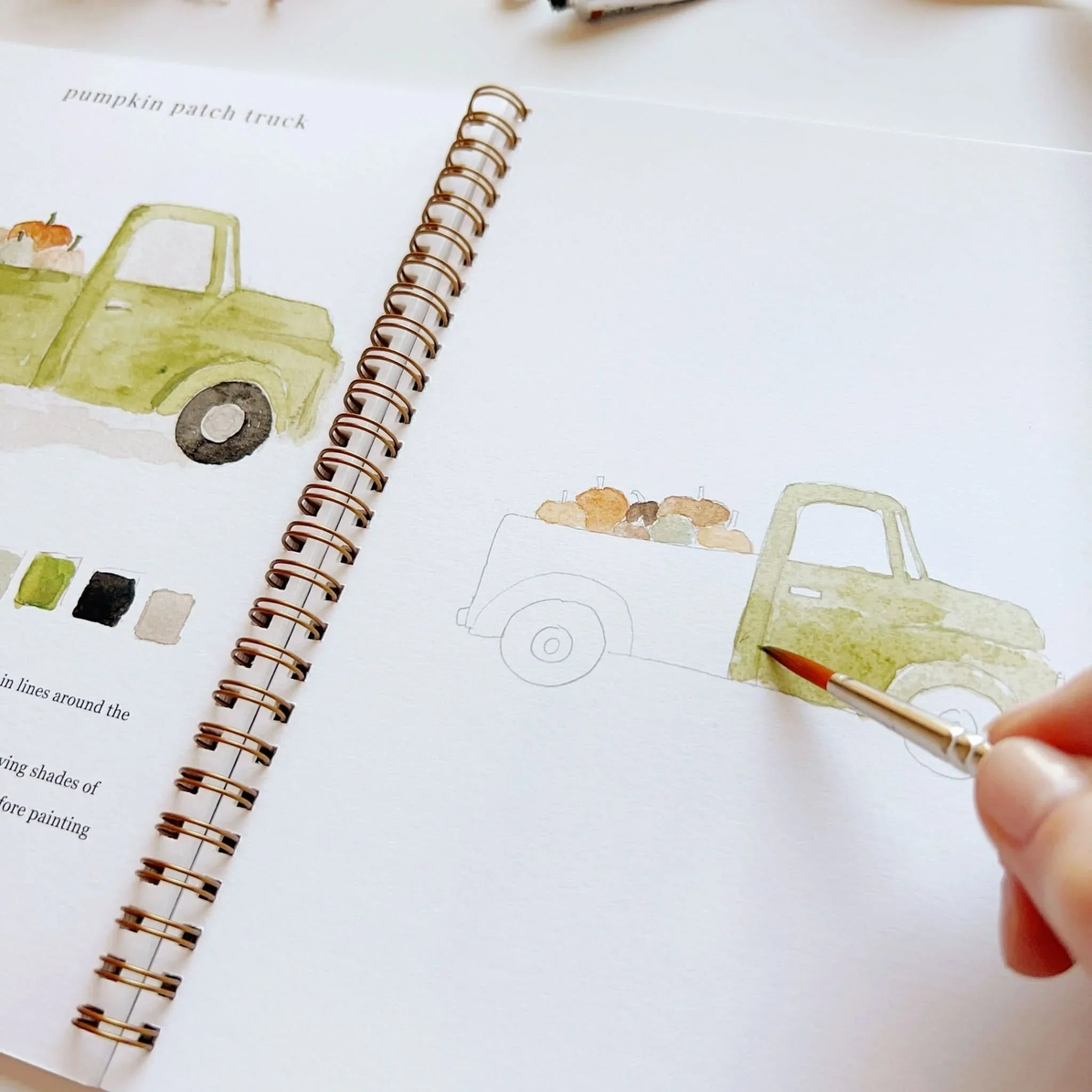 EMILY LEX STUDIO - WATERCOLOUR WORKBOOK | AUTUMN