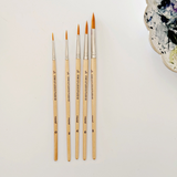 EMILY LEX STUDIO - WATERCOLOUR PAINTBRUSH SET OF 5