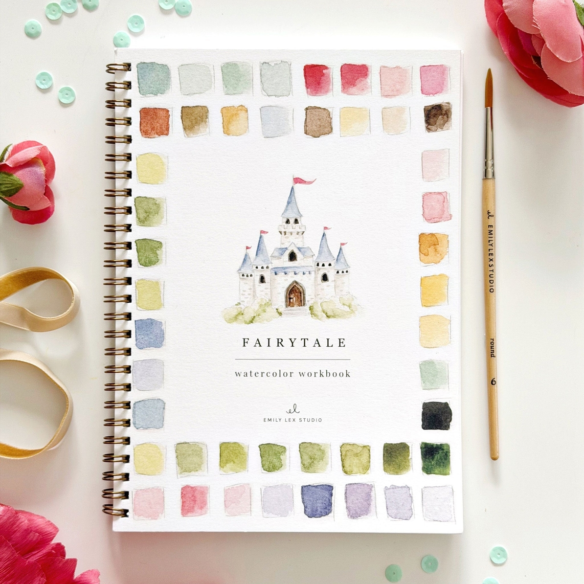 EMILY LEX STUDIO - WATERCOLOUR WORKBOOK | FAIRYTALE
