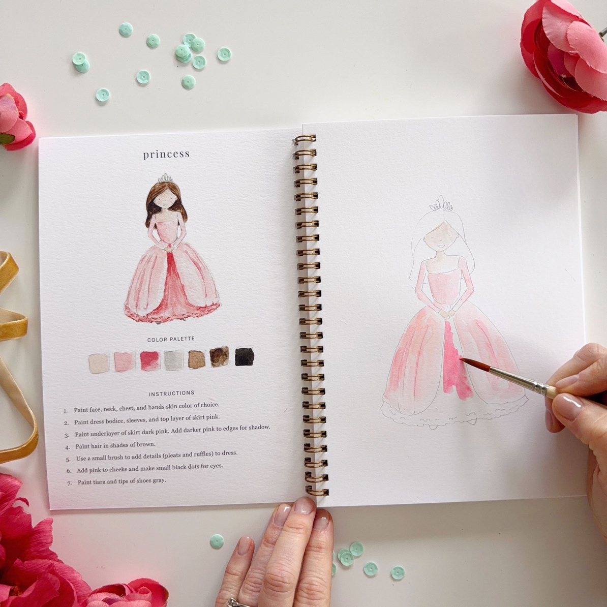 EMILY LEX STUDIO - WATERCOLOUR WORKBOOK | FAIRYTALE