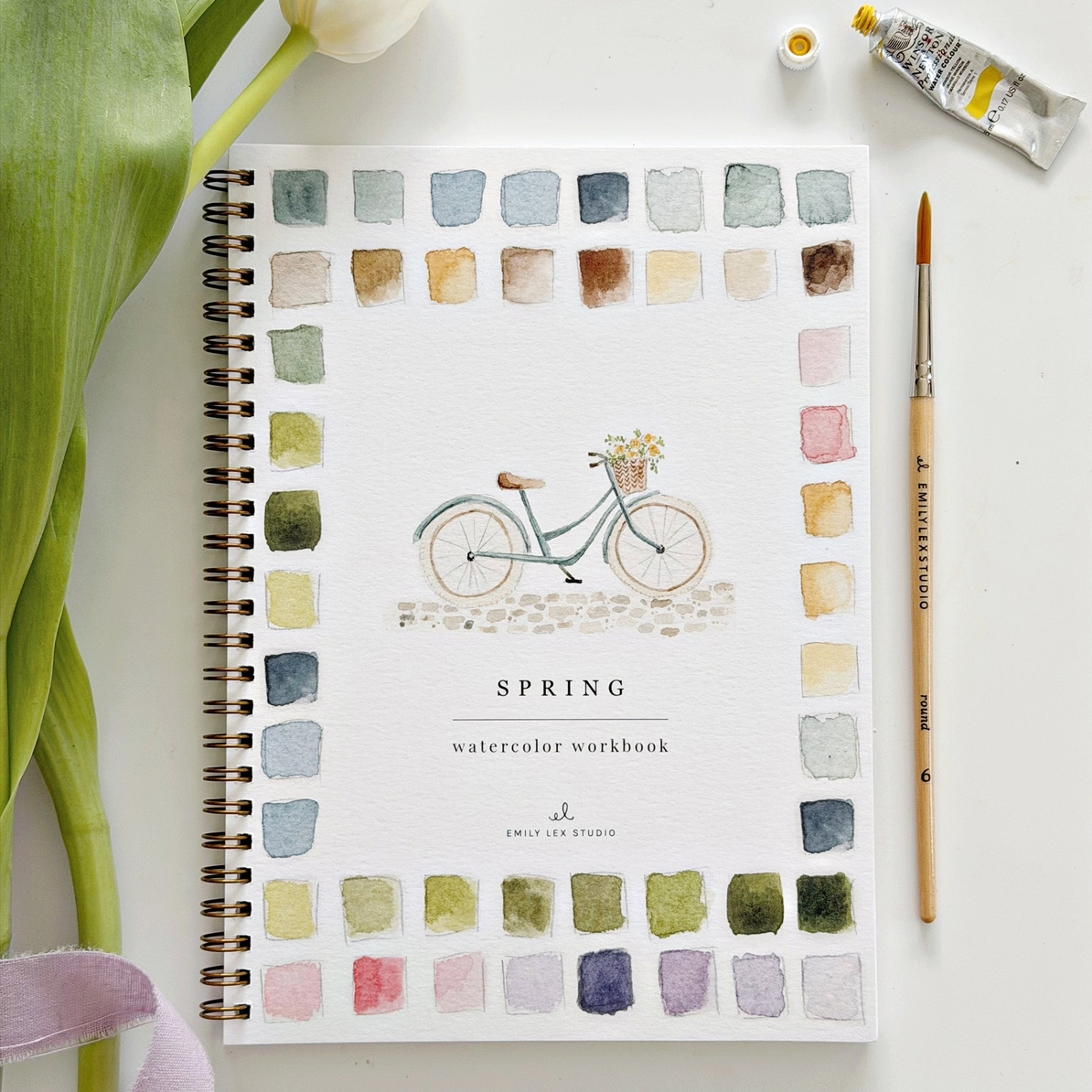 EMILY LEX STUDIO - WATERCOLOUR WORKBOOK | SPRING