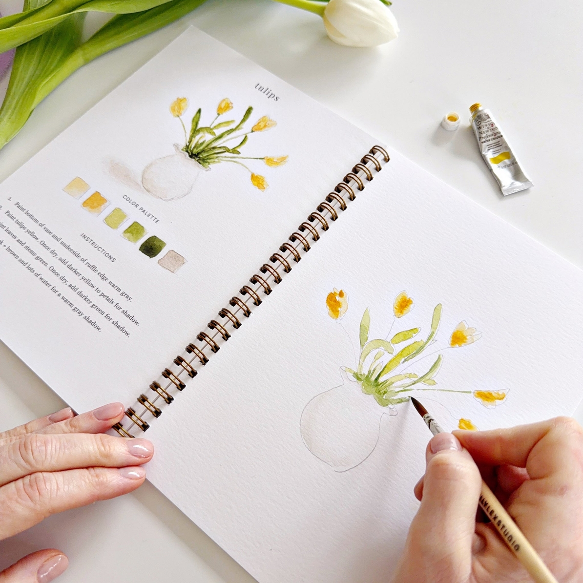 EMILY LEX STUDIO - WATERCOLOUR WORKBOOK | SPRING