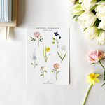 EMILY LEX STUDIO - STICKER SHEETS | GARDEN FLOWERS