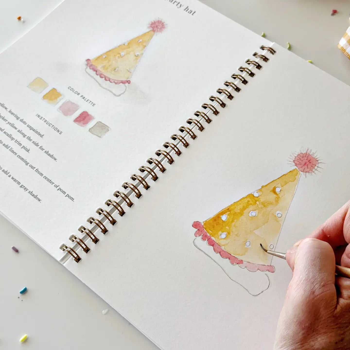 EMILY LEX STUDIO - WATERCOLOUR WORKBOOK | CELEBRATE