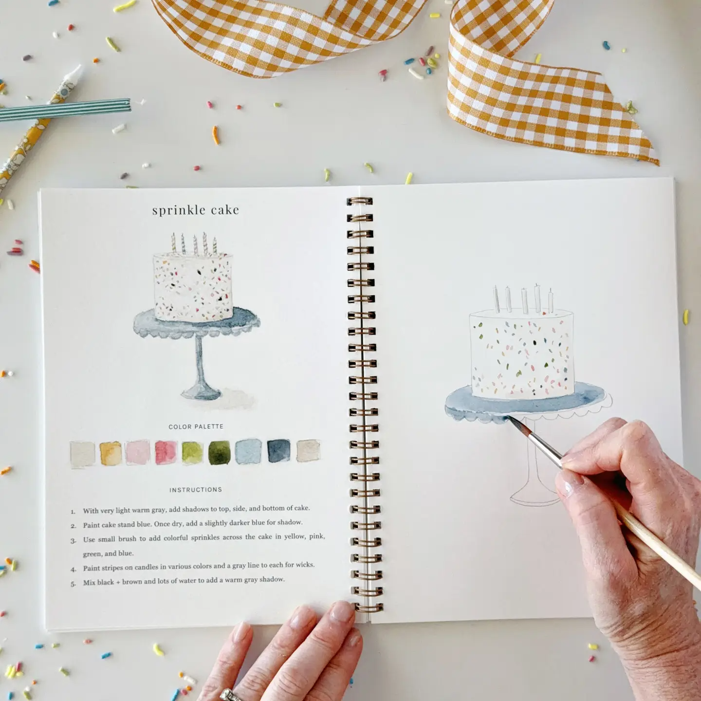 EMILY LEX STUDIO - WATERCOLOUR WORKBOOK | CELEBRATE