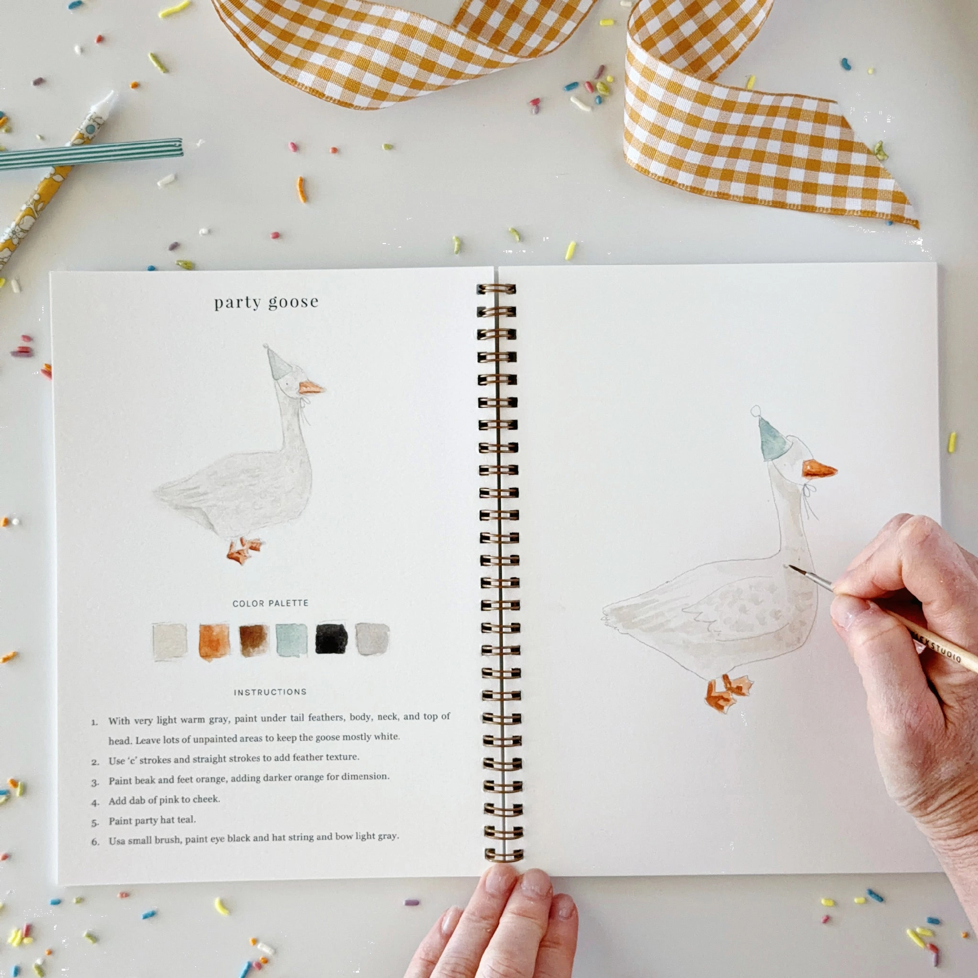 EMILY LEX STUDIO - WATERCOLOUR WORKBOOK | CELEBRATE