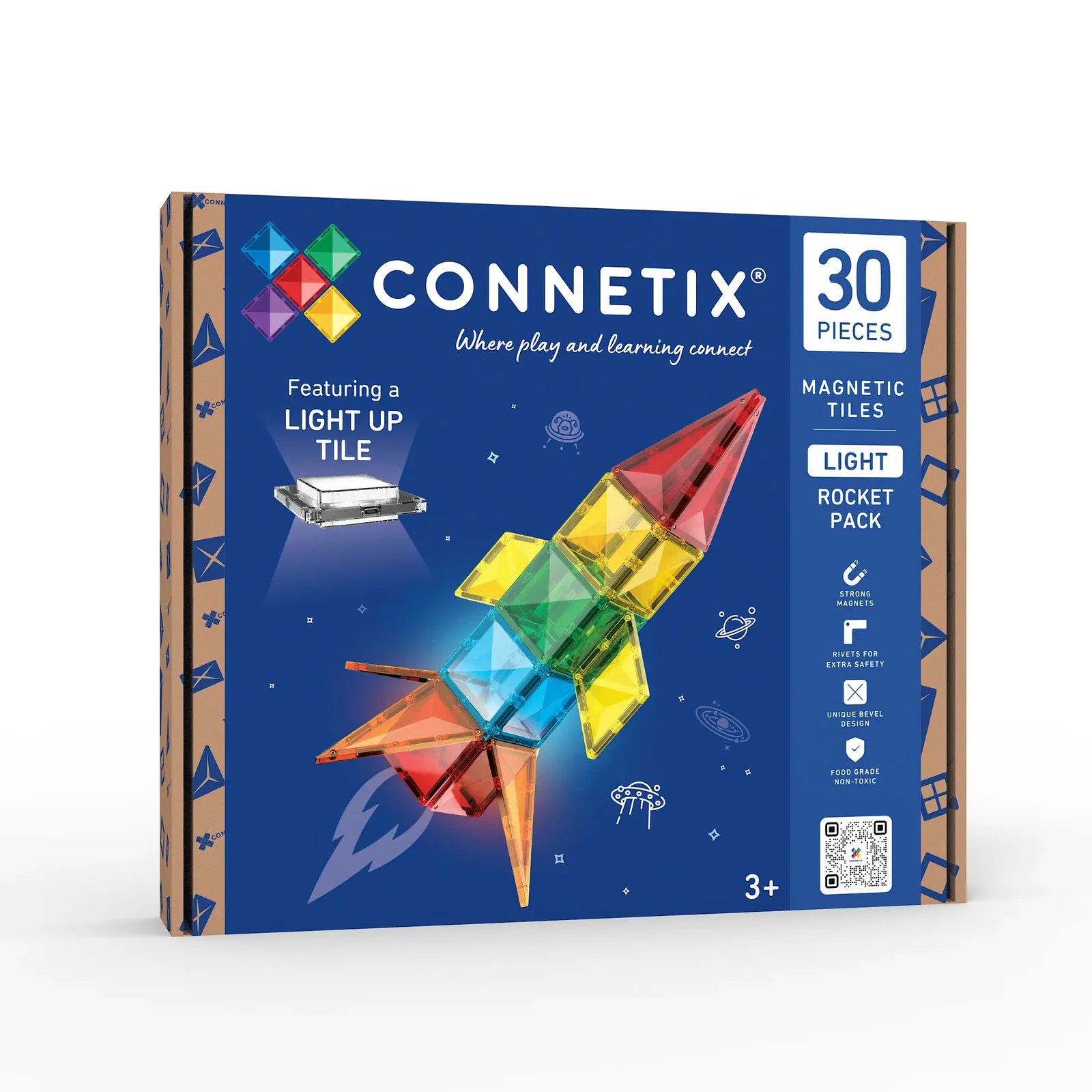 CONNETIX - LIGHT ROCKET PACK 30 PC