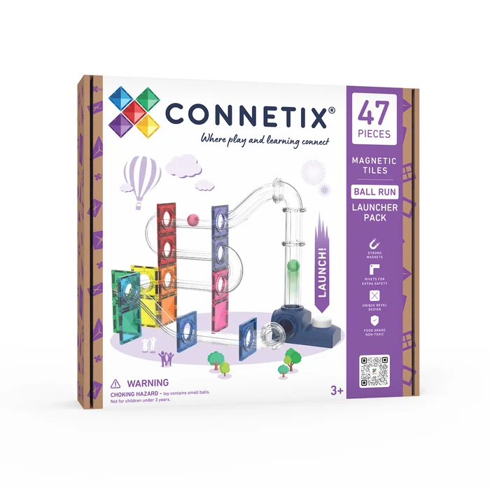 CONNETIX - BALL RUN LAUNCHER PACK 47 PC