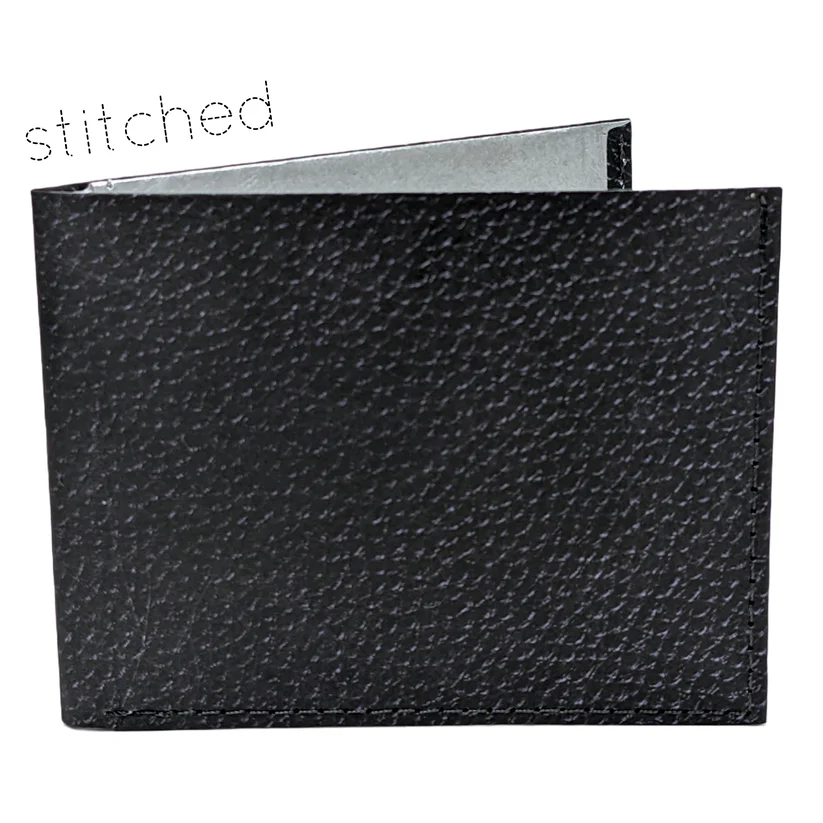 MIGHTY WALLET - BLACK (FAUX) LEATHER BILLFOLD