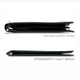 MIGHTY WALLET - BLACK (FAUX) LEATHER BILLFOLD