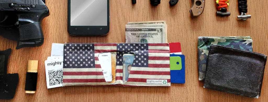 MIGHTY WALLET - STARS AND STRIPES