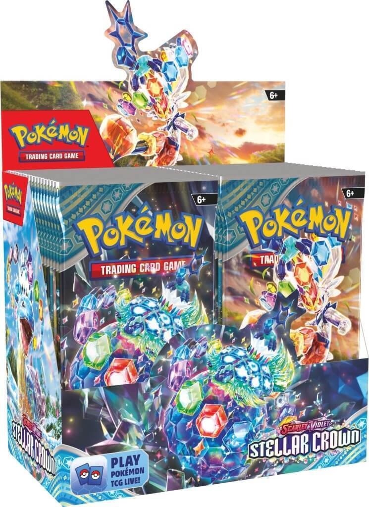 POKEMON - POKEMON TCG | SCARLETT & VIOLET | STELLAR CROWN BOOSTER BOX