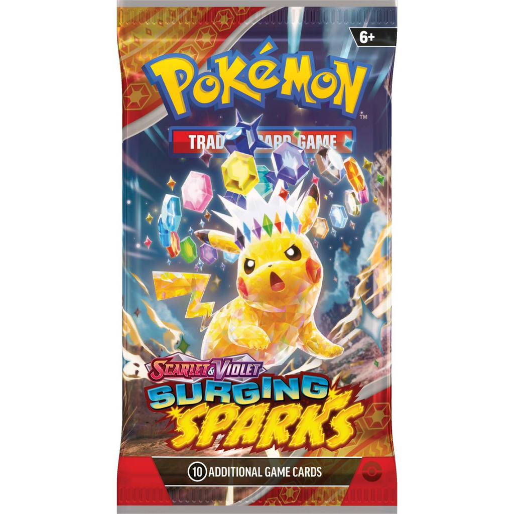 POKEMON - POKEMON TCG | SCARLET & VIOLET 8 SURGING SPARKS BOOSTER PACK