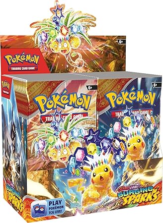 POKEMON - POKEMON TCG | SCARLET & VIOLET 8 SURGING SPARKS BOOSTER BOX (SEALED 36 PACKS)