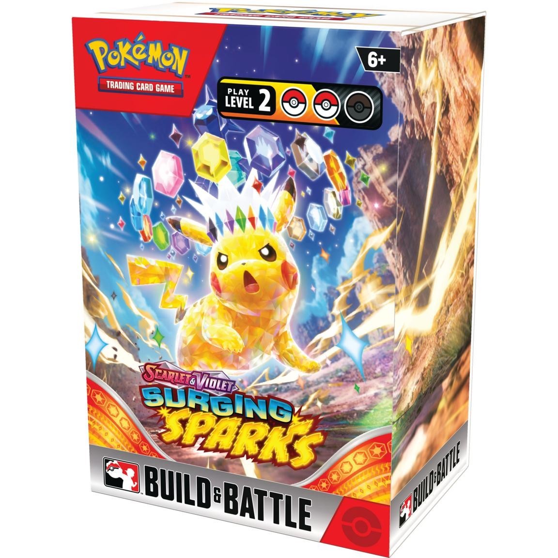 POKEMON - POKEMON TCG | SCARLET AND VIOLET SURGING SPARKS BUILD AND BATTLE BOX