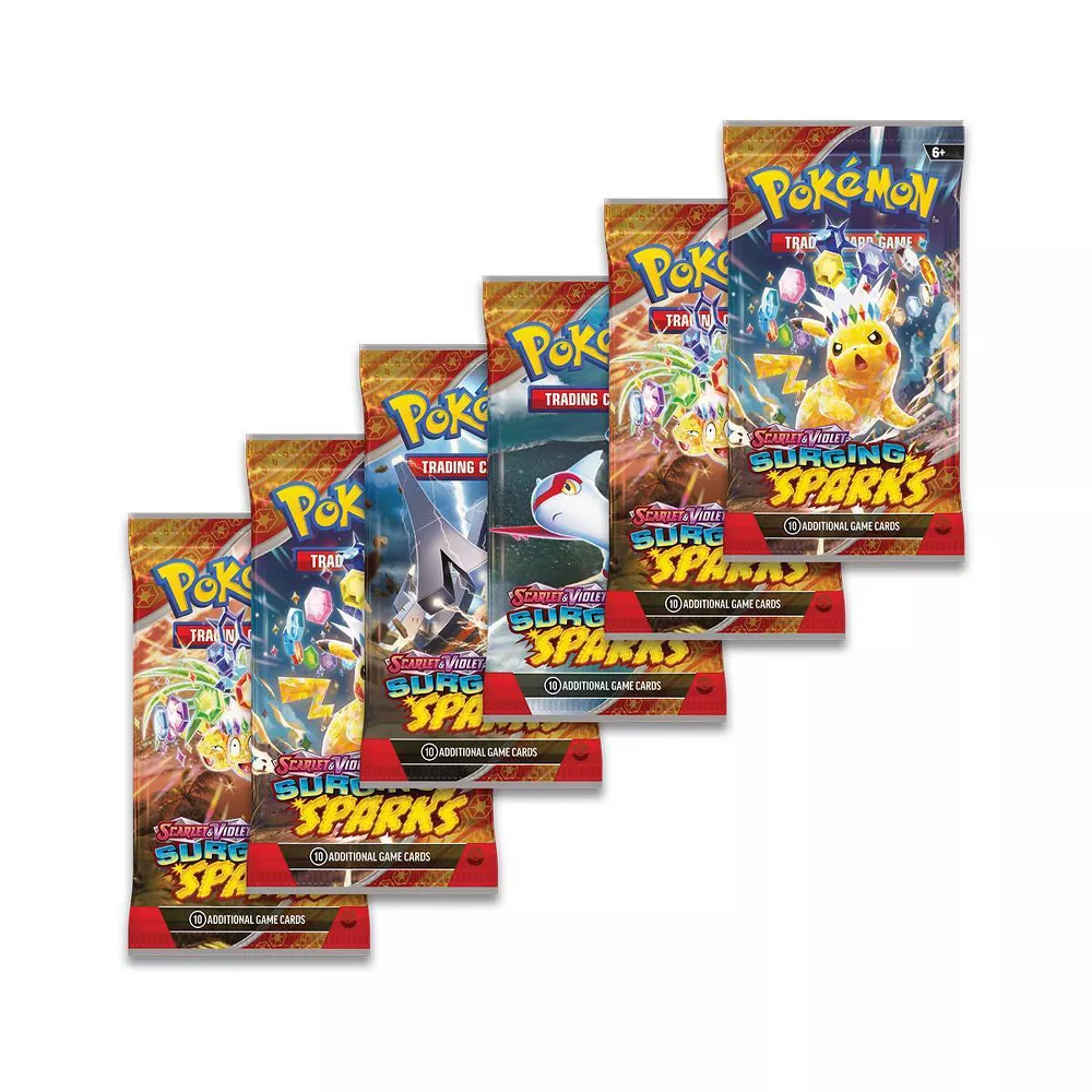 POKEMON - POKEMON TCG | SCARLET & VIOLET SURGING SPARKS BOOSTER BUNDLE