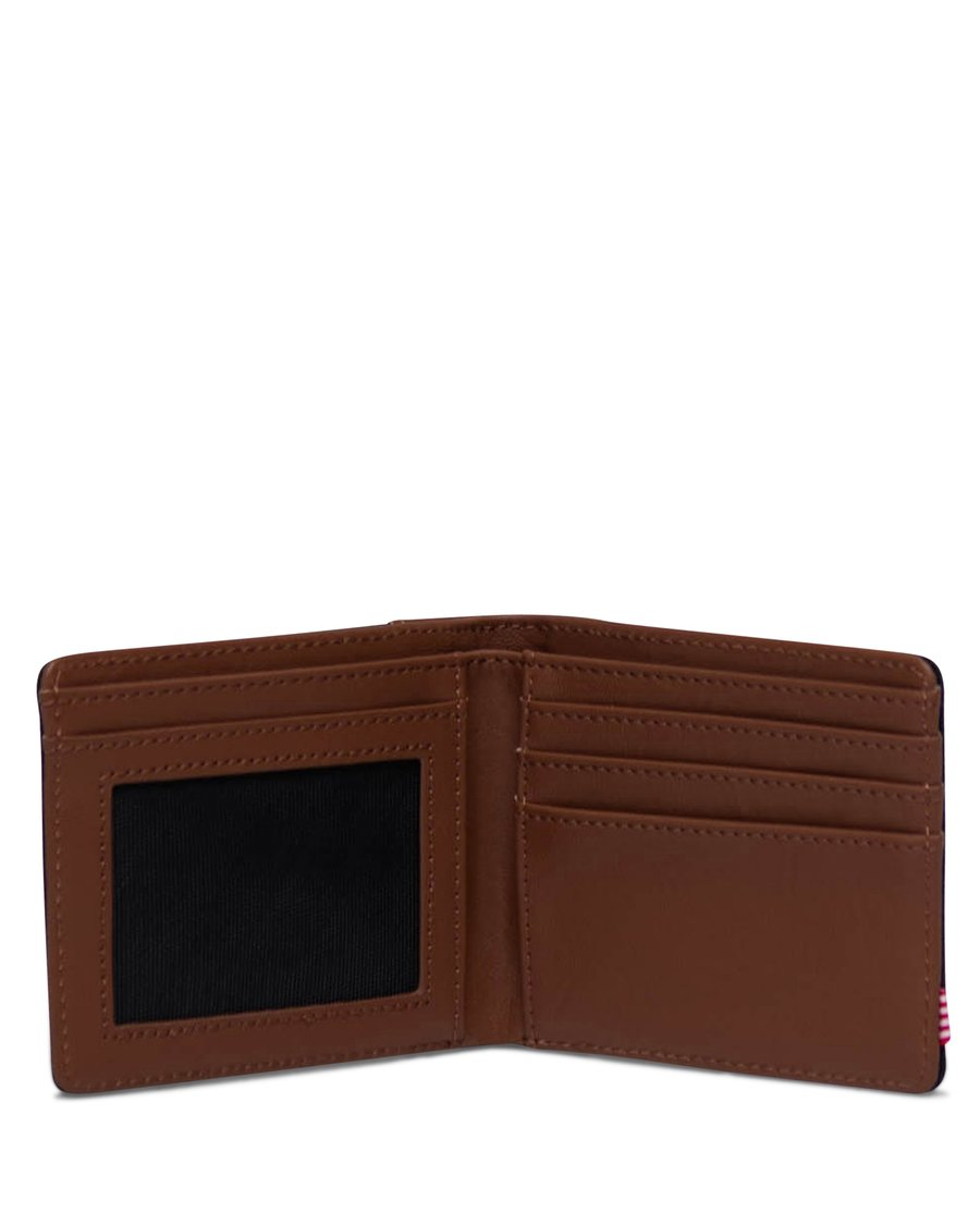 HERSCHEL - HANK WALLET  | BLACK/TAN