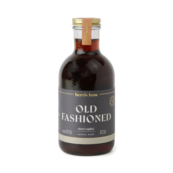 HERE'S HOW - COCKTAIL MIXER | OLD FASHIONED