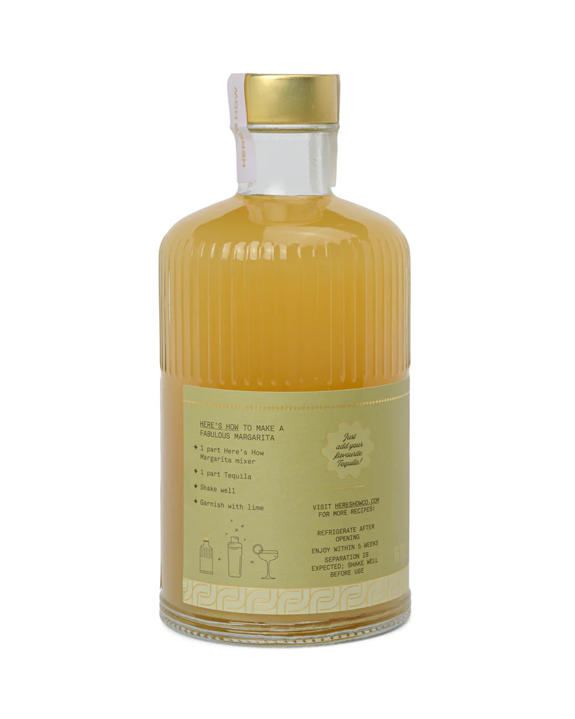 HERES HOW - COCKTAIL MIXER | MARGARITA