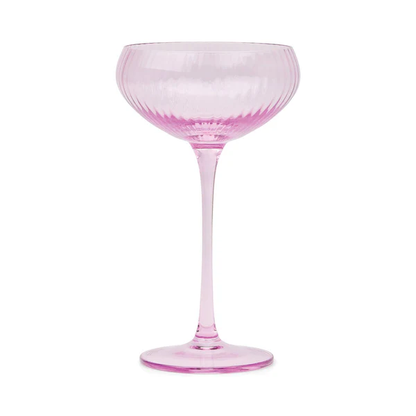 HERE'S HOW - THE LOU COUPE GLASS | SET OF 2 | LILAC