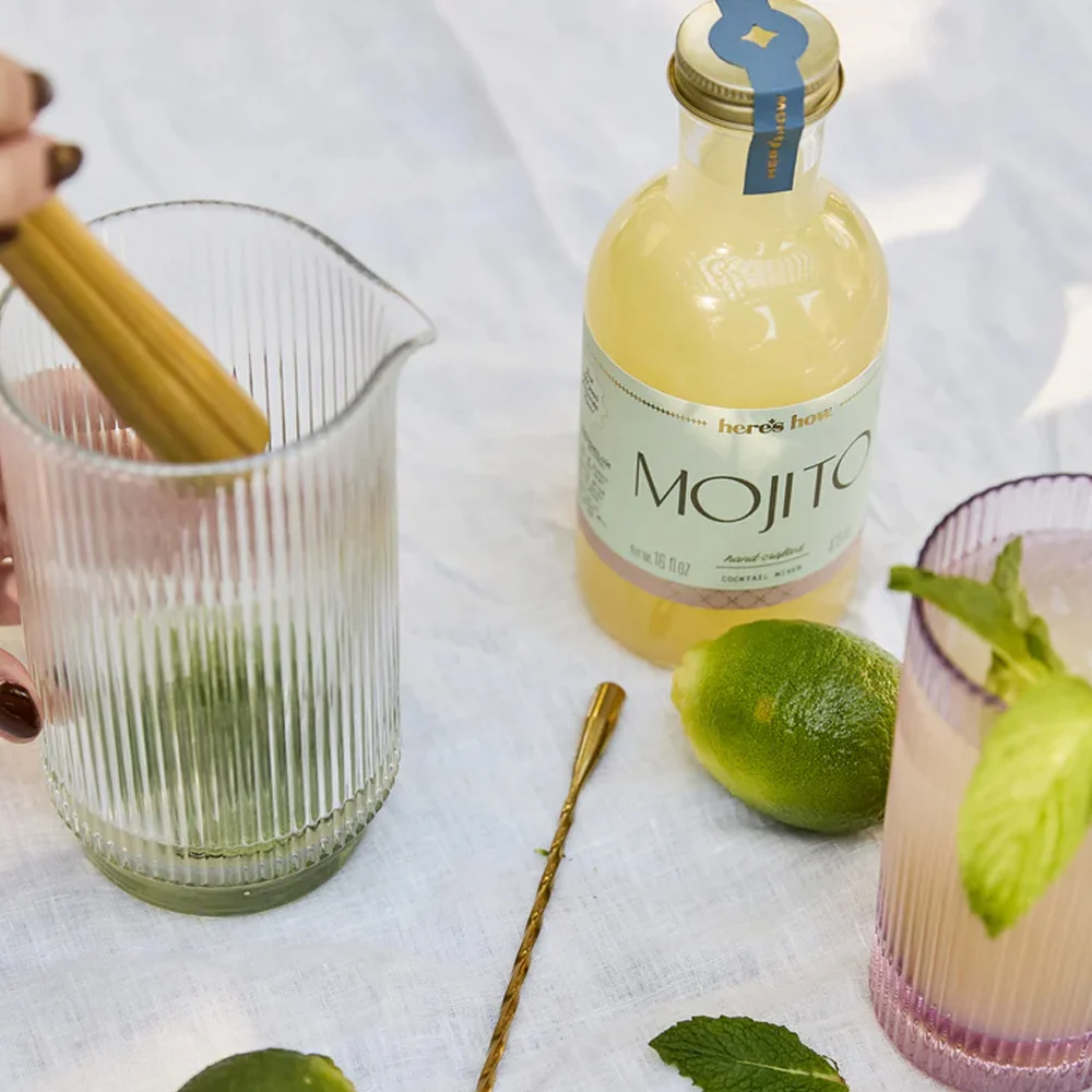 HERE'S HOW - COCKTAIL MIXER | MOJITO | 16OZ
