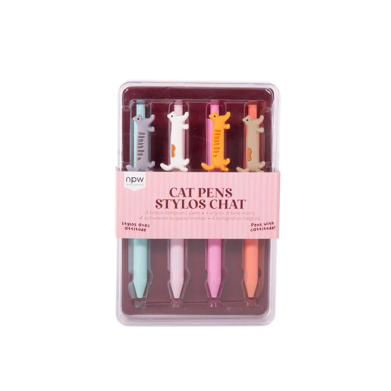 NPW - CAT ICON PENS | SET OF 4