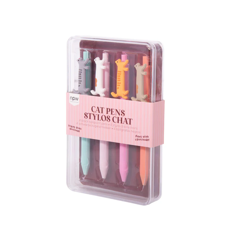 NPW - CAT ICON PENS | SET OF 4