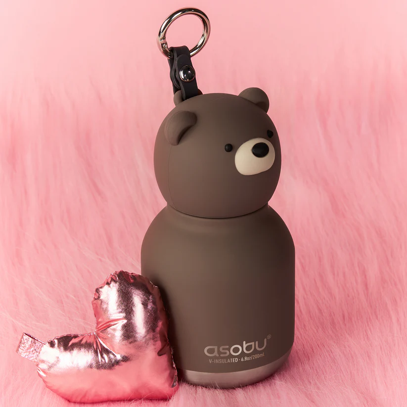 ASOBU - BESTIE BOTTLE MINI 200ML - BROWN BEAR