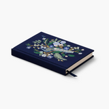 RIFLE PAPER CO - EMBROIDERED FABRIC JOURNAL | PEACOCK
