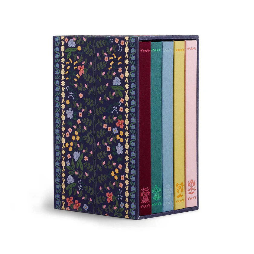 RIFLE PAPER CO - 5 YEAR KEEPSAKE JOURNAL | SET OF 5