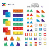 CONNETIX - RAINBOW CREATIVE PACK | 102 PIECE