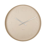 KARLSSON - MR BROWN WALL CLOCK | 51X51X7