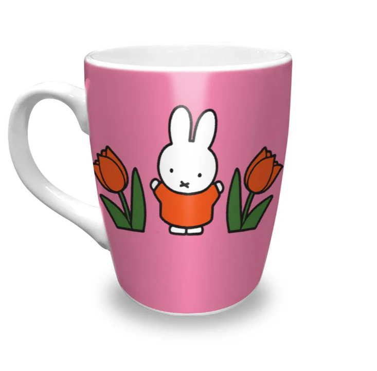 MIFFY - MUG RELAX MIFFY TULIPS PINK