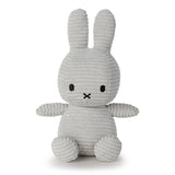 MIFFY - SITTING CORDUROY | GREY (23CM)