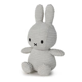 MIFFY - SITTING CORDUROY | GREY (23CM)