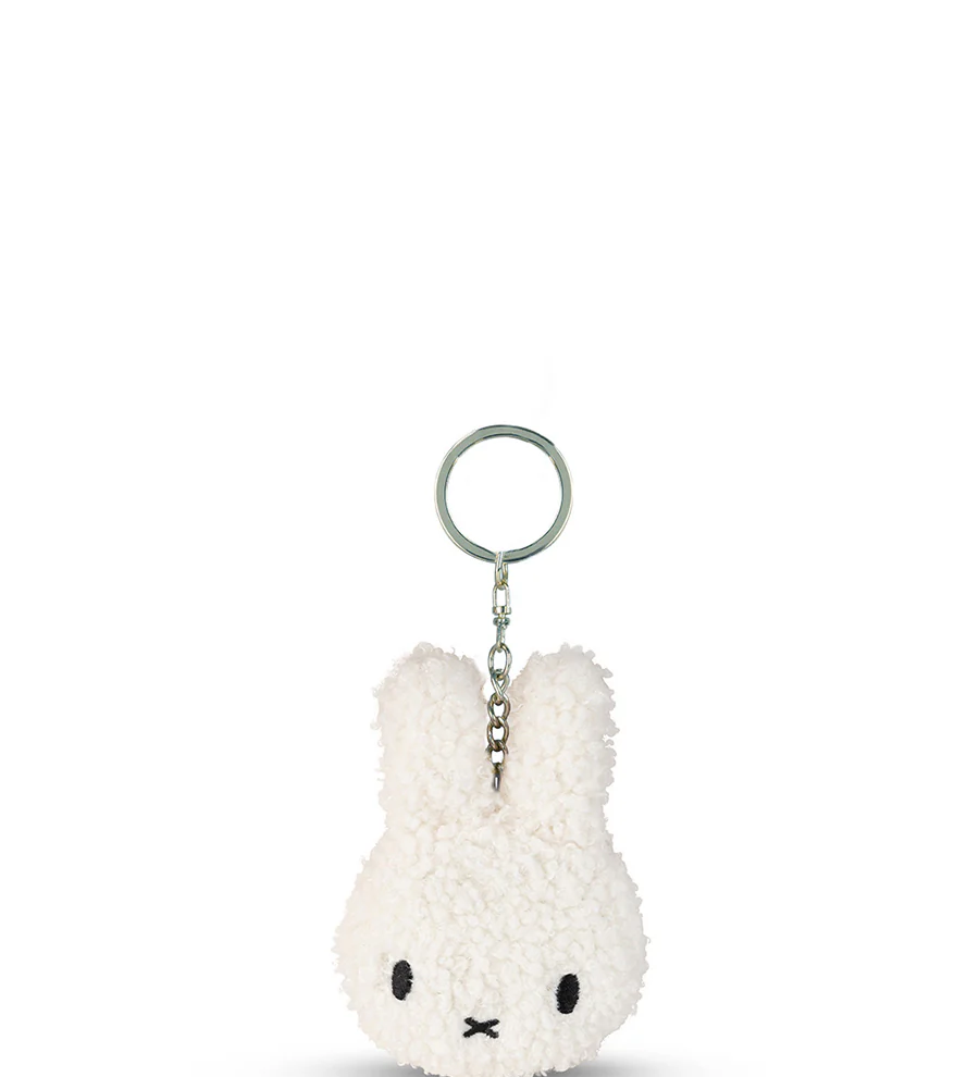MIFFY - FLAT TINY TEDDY KEYCHAIN | CREAM