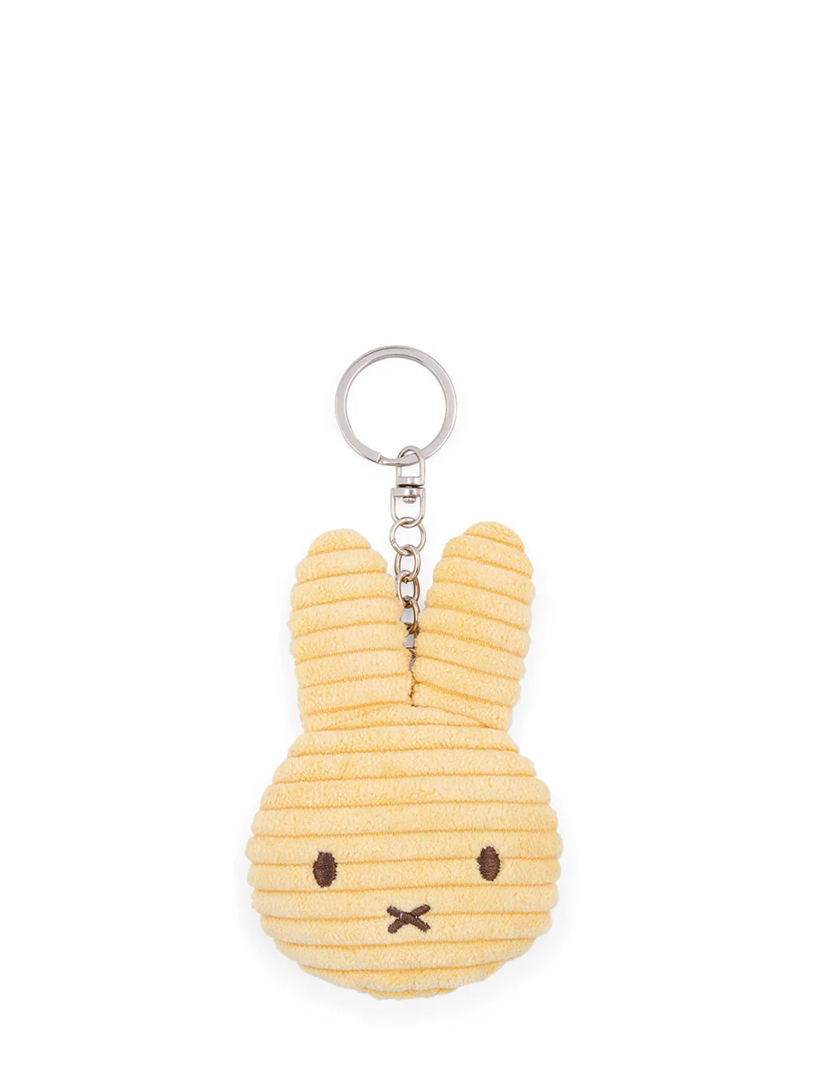 MIFFY - FLAT KEYCHAIN CORDUROY | BUTTERCREAM (10CM)
