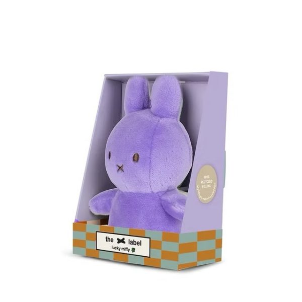 MIFFY - LUCKY MIFFY BRIGHT LILAC IN GIFTBOX - 10 CM - 4