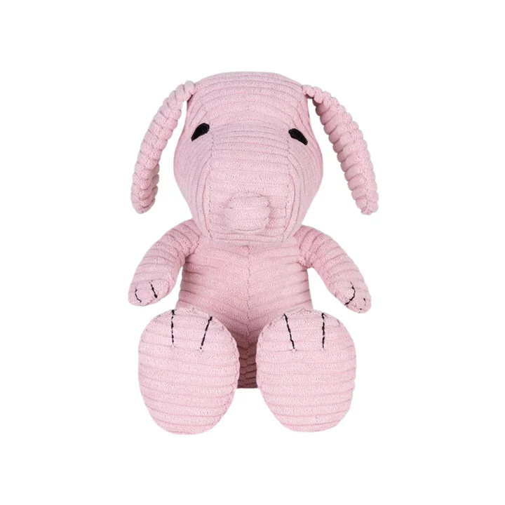 SNOOPY - ECO CORDUROY PINK | 19 CM