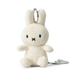 MIFFY - MIFFY KEYCHAIN ECO CORDUROY OFFWHITE - 10 CM