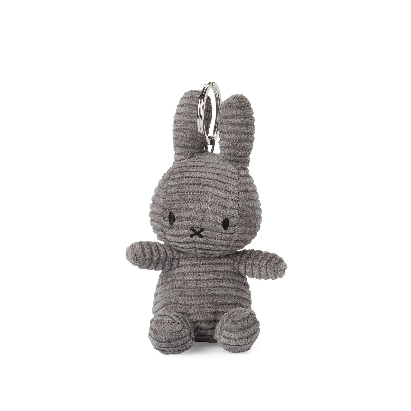 MIFFY - MIFFY KEYCHAIN ECO CORDUROY GREY - 10 CM - 4