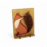 KOMONI - LITTLE FIRE FOX POP-UP ART