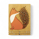 KOMONI - LITTLE FIRE FOX POP-UP ART