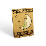 KOMONI - LE PETIT PRINCE ON THE MOON POP-UP ART