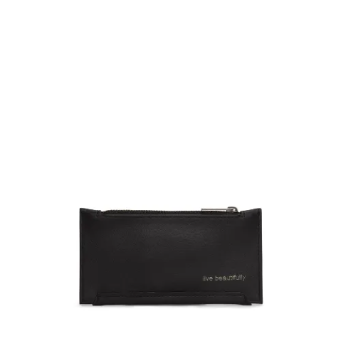 MATT & NAT - JESSE SLIM VEGAN WALLET | ARBOR | BLACK