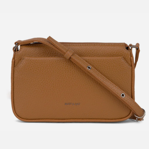 MATT & NAT - IVY VEGAN CROSSBODY BAG | PURITY | AMBER